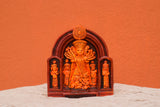 Terracotta Durga Idol with Arch – Handcrafted Divine Art